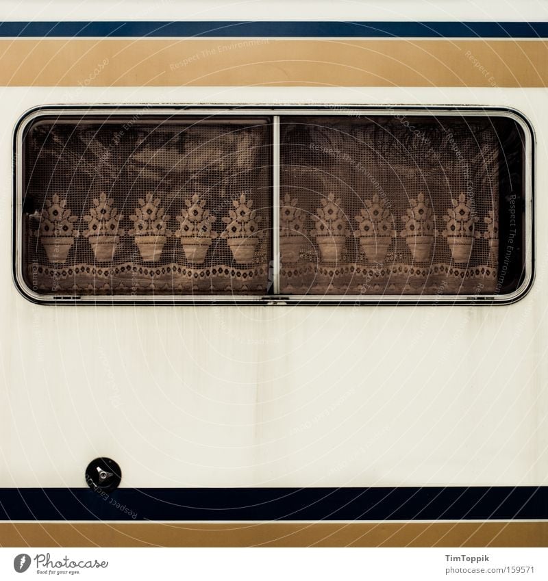 Sweet Home Caravan 2.0 Wohnwagen Wohnmobil Camping Gardine Fenster Ferien & Urlaub & Reisen Spitze Spießer Häusliches Leben Campingplatz Vorhang Mobilität
