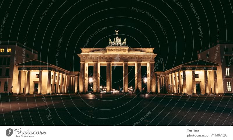 Das Tor zur Welt Skulptur Frühling Hauptstadt Stadtzentrum Bauwerk Architektur Sehenswürdigkeit Wahrzeichen Brandenburger Tor Stein entdecken alt Bekanntheit