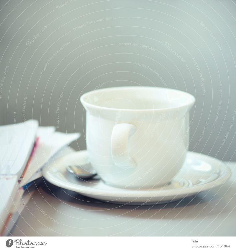 danke für den kaffee Kaffee Tasse weiß Kunde Geschirr Tisch Pause Auftrag Dienstleistungsgewerbe