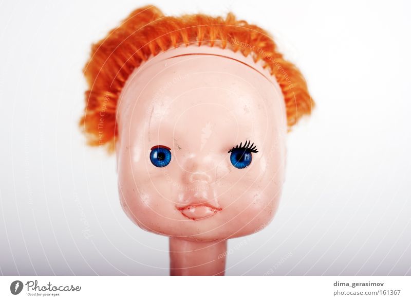 Puppe 12 Angst Alptraum Behaarung Panik Farbe Spielzeug Schrecken Nacht blau Beine Waffen Kopf Auge Lippen Innenaufnahme