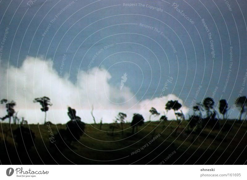 Wettervorhersage Himmel Wolken Schatten Fernsehen Fernseher Baum Landschaft Wärme Warmherzigkeit Sommer Afrika