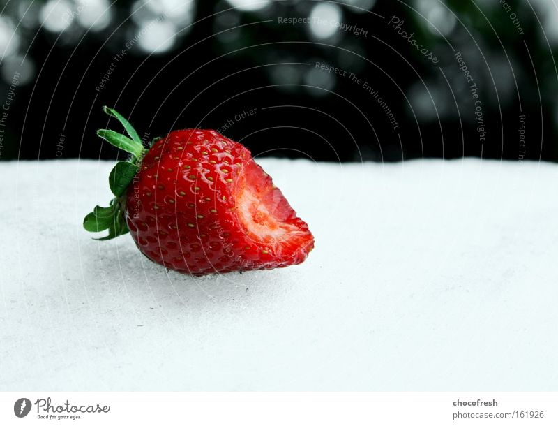 mhhm Wintertraum Erdbeeren träumen rot Sehnsucht genießen Frucht klein aber fein Vergänglichkeit