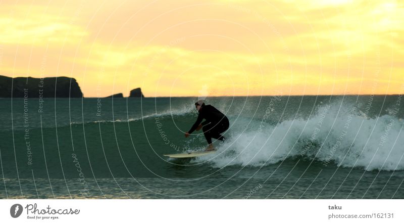 SUNRISE SURF III Surfen Meer Wellen Sonnenaufgang Neuseeland Funsport P.B. JASE TAKU AROHA KIA KOE