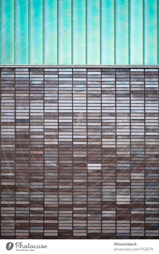 mosaic rain Muster Strukturen & Formen Fliesen u. Kacheln Mosaik hell-blau Fenster Sporthalle Streifen abstrakt Regen Architektur Detailaufnahme schön Wasser
