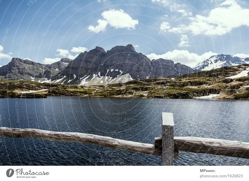 st.bernardino pass Umwelt Natur Landschaft Wasser Himmel Schönes Wetter Felsen Alpen Berge u. Gebirge Gipfel Schneebedeckte Gipfel Seeufer Abenteuer Erholung