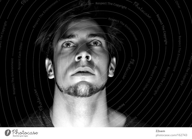 auf die nächsten 1000 Porträt Mensch Mann Gesicht Schwarzweißfoto Blick Denken Charakter Kraft klassisch Natur self