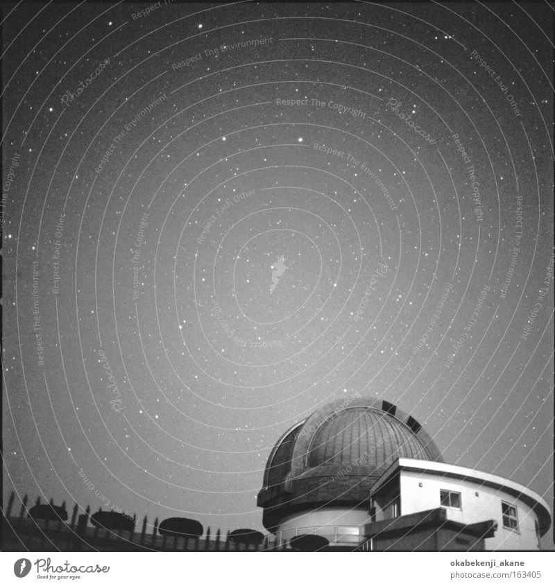 Sterne #7 Himmelskörper & Weltall Nacht Nachthimmel Quadrat Schererei Winter Japan schwarz Sternenhimmel