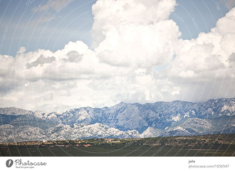slowenien Umwelt Natur Landschaft Himmel Wolken Berge u. Gebirge frei Unendlichkeit Farbfoto Außenaufnahme Menschenleer Tag Panorama (Aussicht)