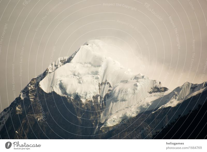 Pandim Ferien & Urlaub & Reisen Tourismus Ausflug Abenteuer Expedition Camping Schnee Berge u. Gebirge Klettern Bergsteigen Umwelt Natur Landschaft Himalaya