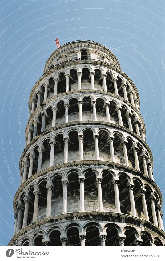 schiefer turm von pisa Italien Europa Turm PISA-Studie Neigung Architektur