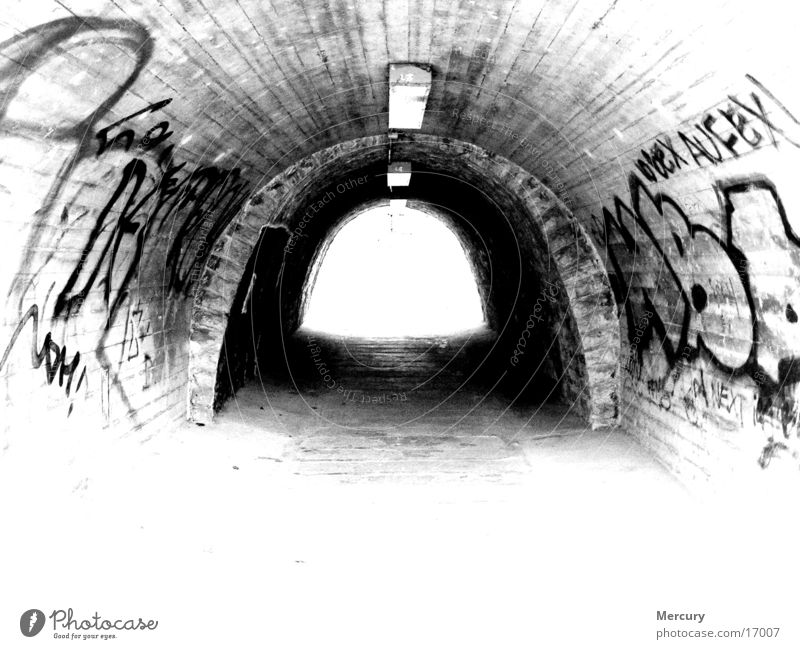 Tunnelblick Licht Fototechnik Graffiti Writing Tod Ende