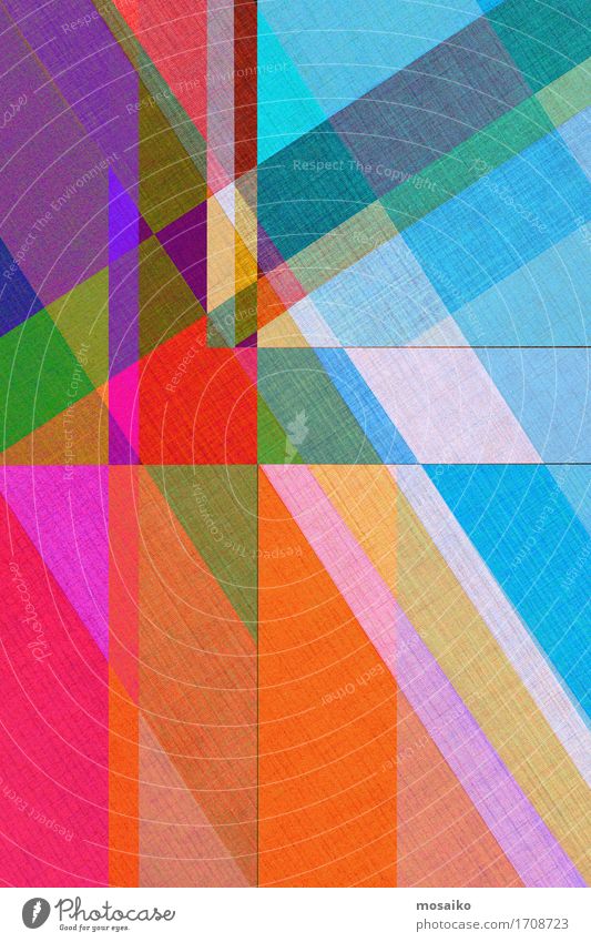 abstrakte Papiergestaltung Zirkus ästhetisch Zufriedenheit Inspiration Kreativität Mode modern Stil Regenbogen mehrfarbig Farbschicht Grafik u. Illustration