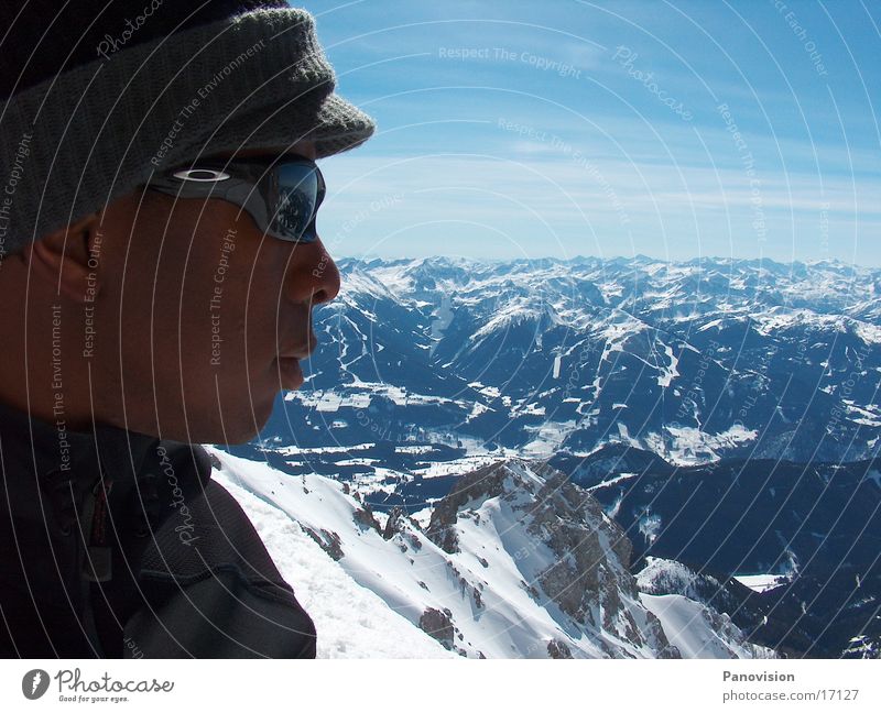 Dachsteintauern Panorama (Aussicht) Extremsport Freeride Berge u. Gebirge groß