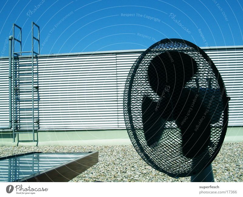Frischluft [2] Ventilator Tischventilator Luft Brise Physik Häusliches Leben Wind Wärme