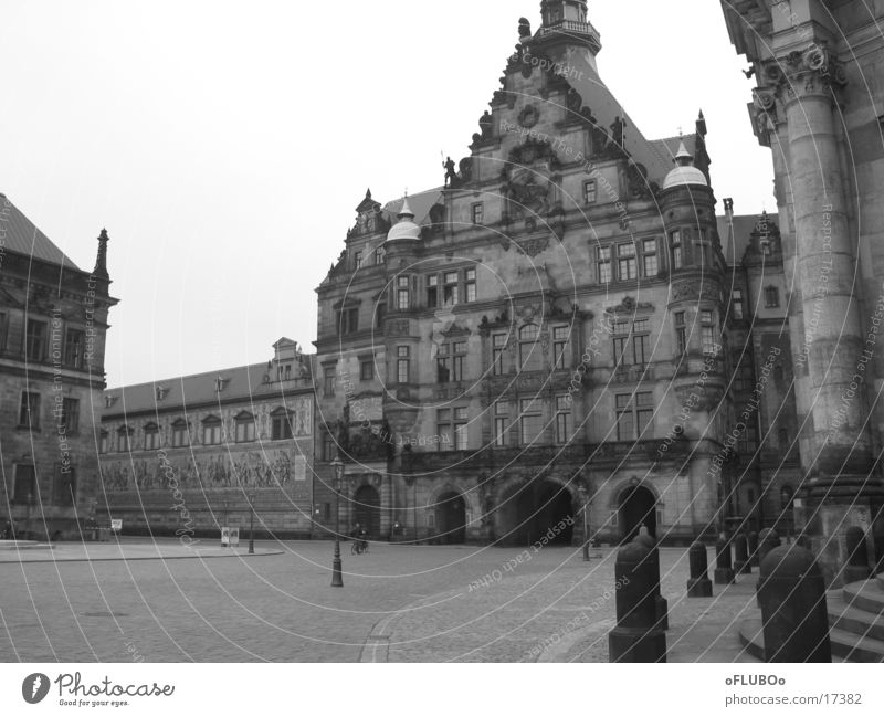 Dresden Stadt Architektur Altstadt Am Tag