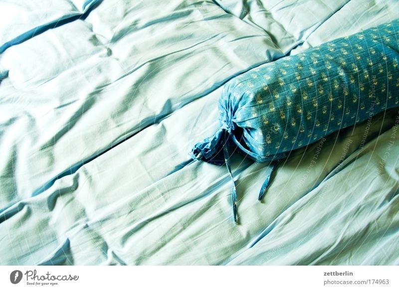 Bettwurst Bettlaken Kissen Polster nackenrolle schlafen Schlafzimmer gästezimmer einschlafschwierigkeiten schlaflos träumen traumlos Kopfkissen