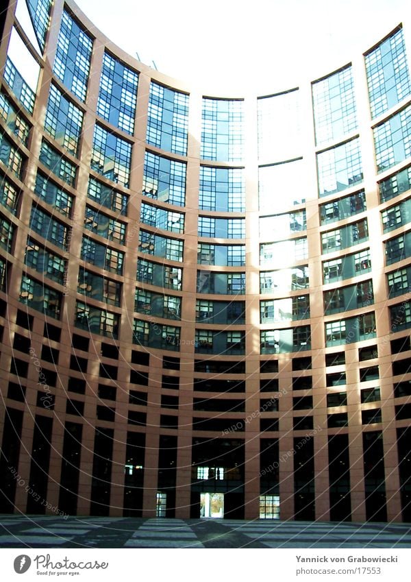 sun@europaparlament Europa Reflexion & Spiegelung Fenster Architektur Houses of Parliament Sonne