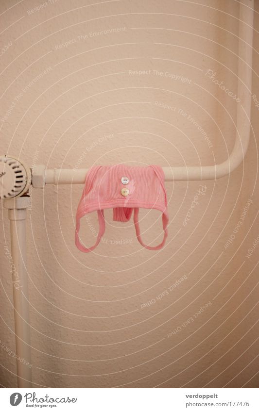 p Bekleidung rosa Hose Unterwäsche Mode Stil Röhren Knöpfe erhängen Sauberkeit weich Farbe feminin Junge Frau Dessous ordentlich frisch Wäsche waschen Waschtag