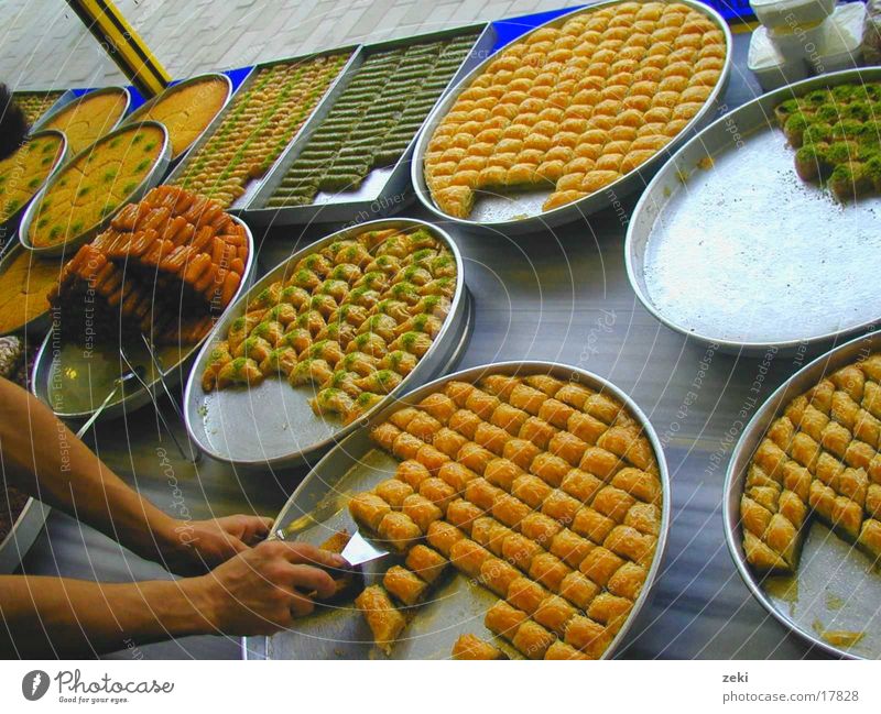 Baklava süß Türkei gelb Gesundheit Ernährung Adapazari islamoglu