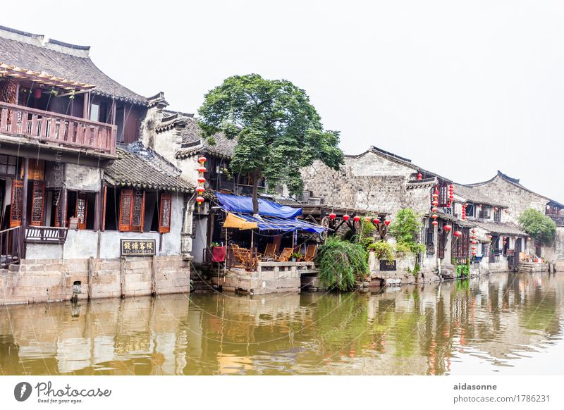 xitang Tourismus Ferne Städtereise Abenteuer entdecken Ferien & Urlaub & Reisen Farbfoto mehrfarbig Außenaufnahme Menschenleer Tag