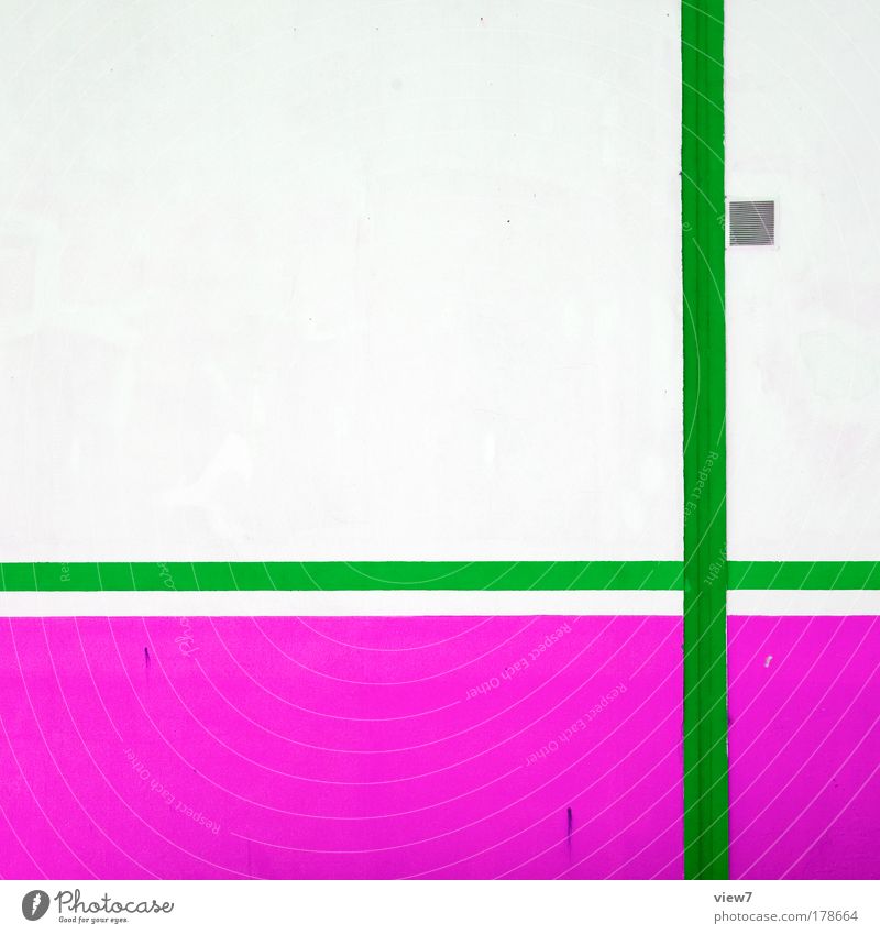 + pink Farbfoto mehrfarbig Außenaufnahme Detailaufnahme Menschenleer Textfreiraum links Textfreiraum oben Starke Tiefenschärfe Industrie Handel Haus Mauer Wand