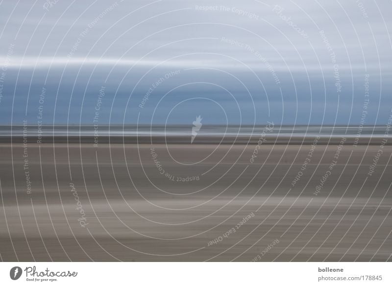 Wisch & Wech I Küste Meer Landschaft Norderney Farbe Himmel Nordsee blau Meeresrauschen Licht hell leicht loungig chillig Strand Sommer Wolken Sand Wellen Insel