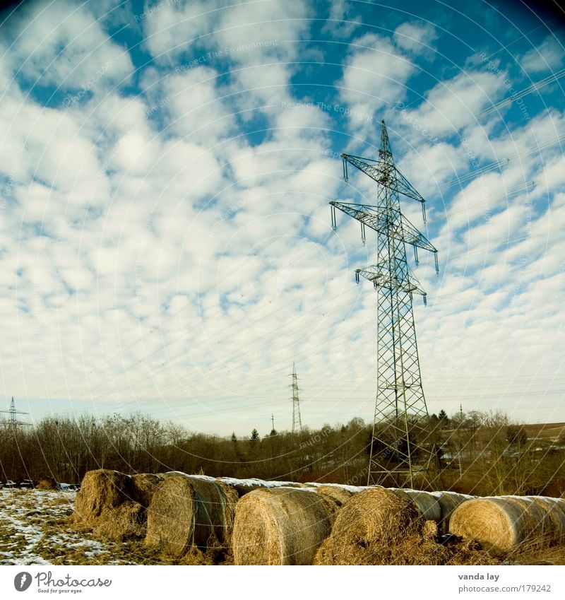 Liebster Ort II Farbfoto Außenaufnahme Menschenleer Textfreiraum oben Tag Energiewirtschaft Erneuerbare Energie Umwelt Natur Landschaft Urelemente Himmel Wolken