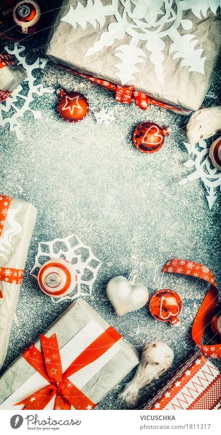 Weihnachtsgeschenke mit Papier Schneeflocken kaufen Stil Design Winter Häusliches Leben Innenarchitektur Dekoration & Verzierung Feste & Feiern