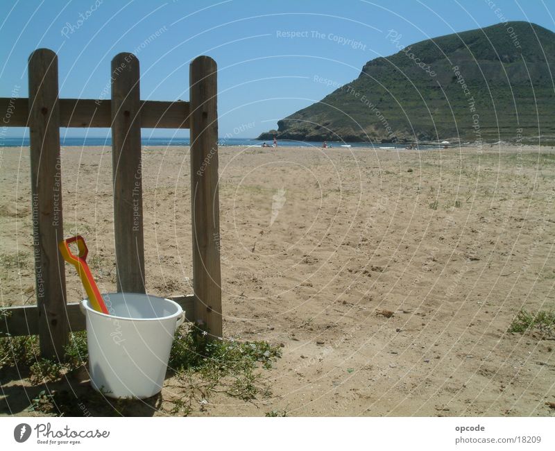 Andalusien, am Strand Spanien Ferien & Urlaub & Reisen Meer Europa Sand