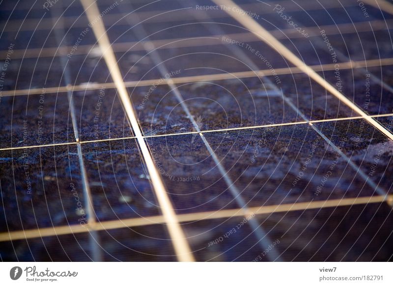 Silizium Detail Farbfoto Detailaufnahme Menschenleer Abend Schwache Tiefenschärfe Vogelperspektive Energiewirtschaft Erneuerbare Energie Sonnenenergie
