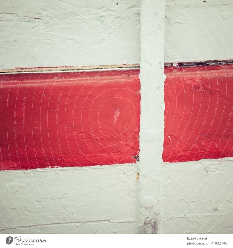 rot weiß Stil Design Dekoration & Verzierung Holz Linie Streifen hell Farbe Werbung Wasserfahrzeug Schiffsrumpf Schiffsplanken Anstrich Hintergrundbild Farbfoto