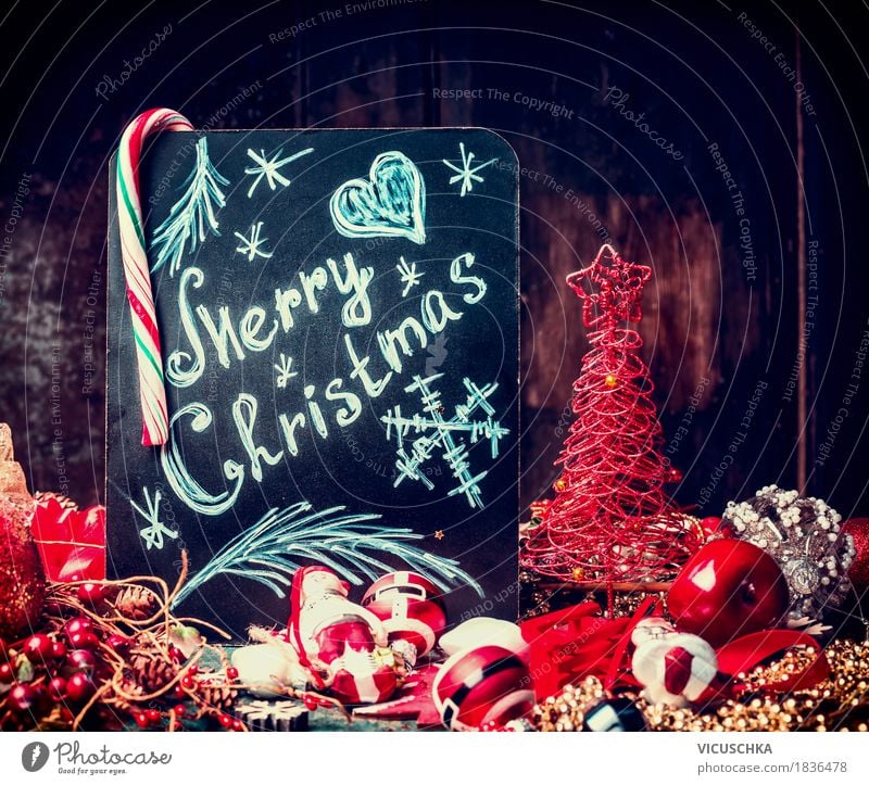 Frohe Weihnachten, Grußkarte Stil Design Freude Winter Dekoration & Verzierung Feste & Feiern Weihnachten & Advent Ornament Tradition merry Text