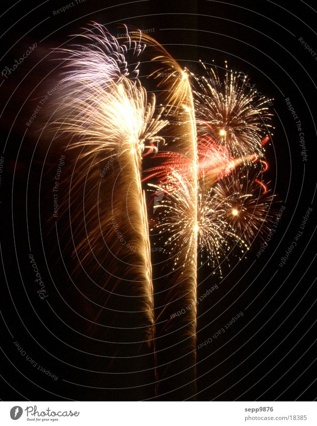 Fireworks Langzeitbelichtung Feuerwerk Feste & Feiern Brand