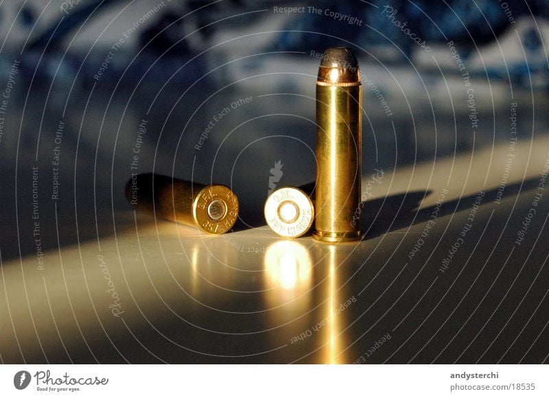 Schüsse Bildart & Bildgenre Waffe 3 Pistole Dinge Munition Kugel 357 magnum Metall refektion Schuss Patrone