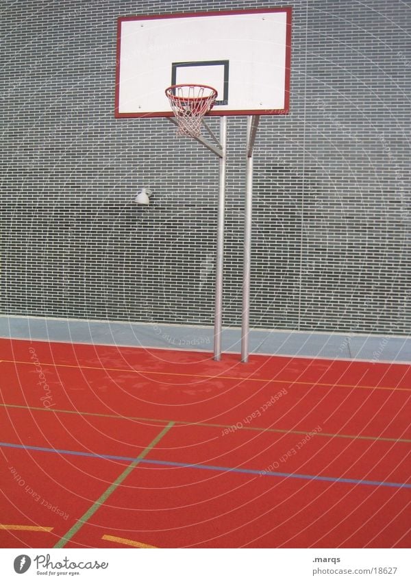 Basket Korb Feld Angriff Defensive Sport Spielen Ballsport Basketball Kreis Rebound Bewegung werfen marqs
