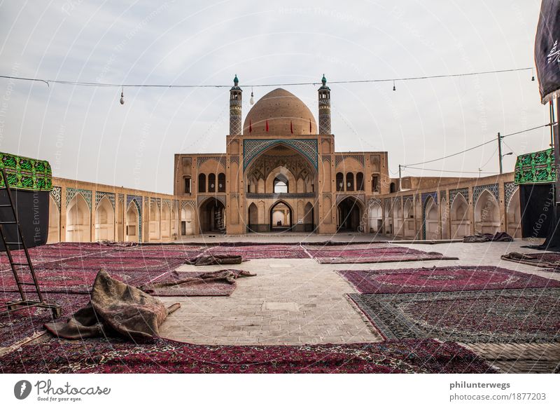 Moschee in Kashan / Iran Ferien & Urlaub & Reisen Tourismus Ausflug Abenteuer Ferne Freiheit Architektur Stadt Stadtzentrum Altstadt Haus Sehenswürdigkeit