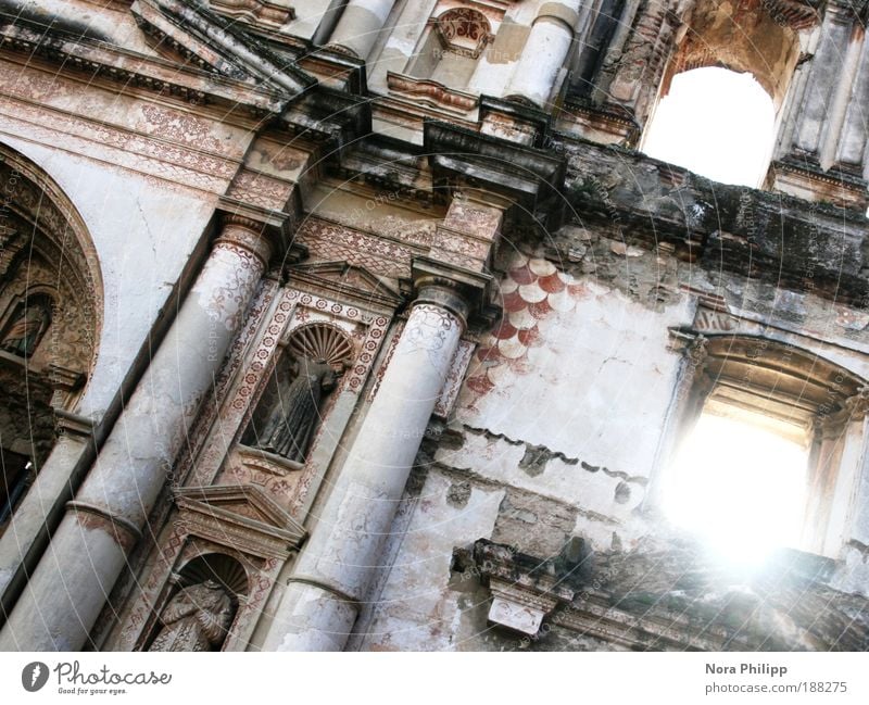 Land der tausend Morgen Ferien & Urlaub & Reisen Tourismus Ausflug Ferne Sightseeing Städtereise Sonne Antigua Guatemala Kleinstadt Altstadt Kirche
