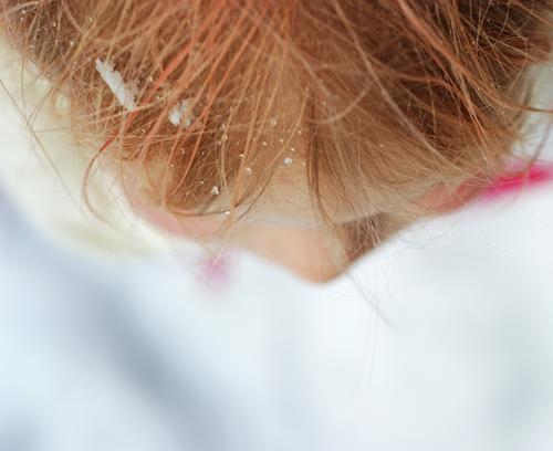 Wie schön Winter sein kann! Mensch Kind Mädchen Kopf Haare & Frisuren Gesicht Nase 1 Umwelt Natur Urelemente Wasser Wassertropfen Klima Klimawandel Wetter