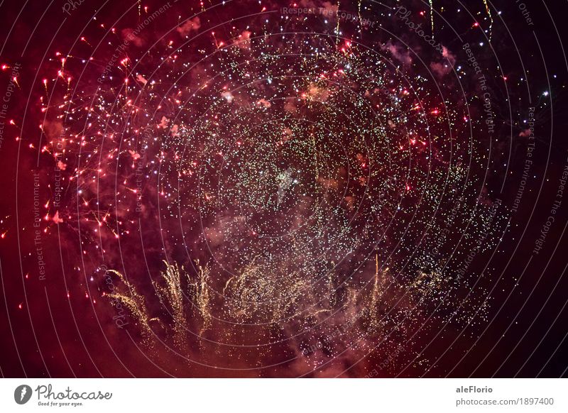 Feuerwerk Ferien & Urlaub & Reisen Tourismus Nachtleben Party Veranstaltung Feste & Feiern Open Air nur Himmel Nachthimmel Lewes vereinigtes königreich Europa