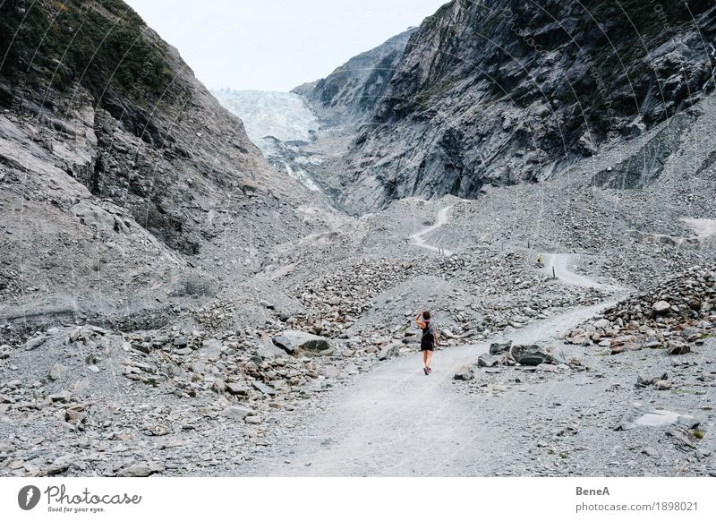 Searching for the glacier Natur Einsamkeit Endzeitstimmung Ferien & Urlaub & Reisen Umwelt Umweltverschmutzung Zukunft Franz Josef Glacier Glacier Nationalpark