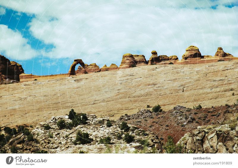 Amerika Amerikaner Nationalpark Schlucht Grand Canyon Felsen Stein Wüste Ferne Himmel Ferien & Urlaub & Reisen Reisefotografie Wege & Pfade Fußweg Pfadfinder