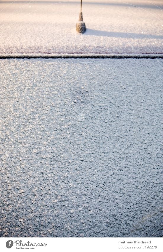 BITTE KRATZEN Winter Eis Frost Schnee Verkehr Autofahren PKW kalt Windschutzscheibe Morgen eiskratzen schrecklich minimalistisch Autofenster normal Farbfoto