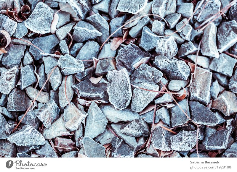 Steine Umwelt Natur Urelemente Winter Felsen kalt Farbfoto Gedeckte Farben Außenaufnahme Strukturen & Formen Menschenleer Tag Vogelperspektive