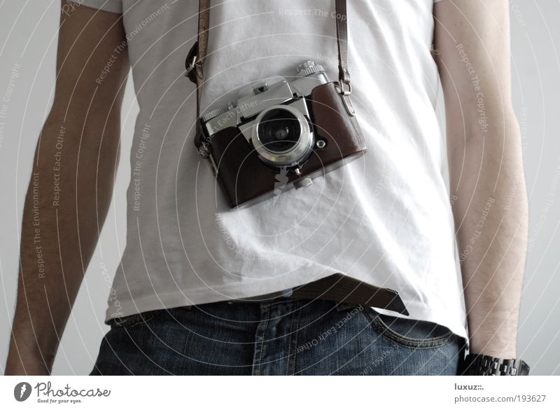 Bauchgefühl Tourismus T-Shirt Souvenir entdecken festhalten Freizeit & Hobby Kommunizieren Nostalgie Fotografie Photo-Shooting camera Fotografieren Tourist
