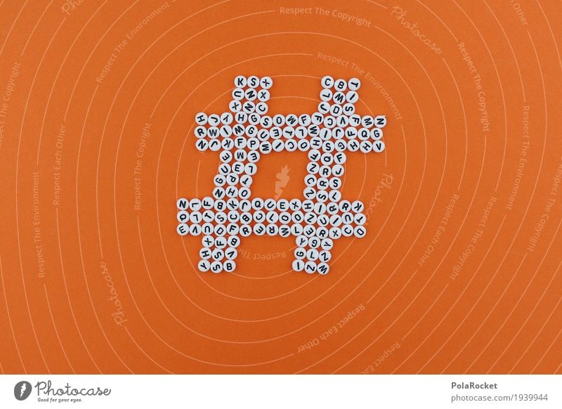 #AS# HASHTAG Kunst Kunstwerk ästhetisch hashtag Symbole & Metaphern Symbolismus Schriftzeichen Typographie Internet Posten orange viele Buchstaben gebastelt