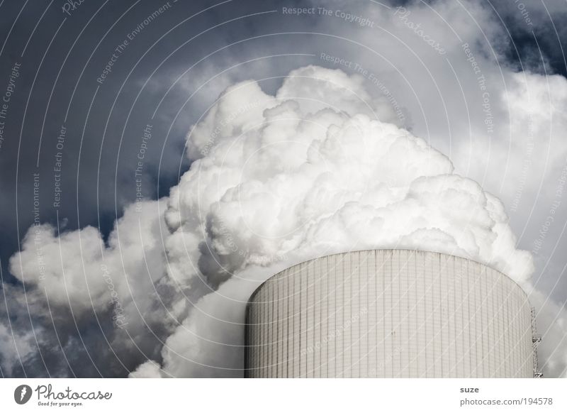 Kühlschrank Fabrik Wirtschaft Industrie Energiewirtschaft Erneuerbare Energie Kernkraftwerk Kohlekraftwerk Energiekrise Umwelt Wolken Klima Klimawandel Wetter