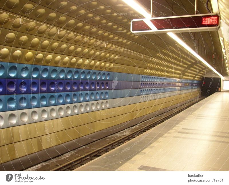 Metro Praha London Underground Architektur Prague U-Bahn modern Technik & Technologie