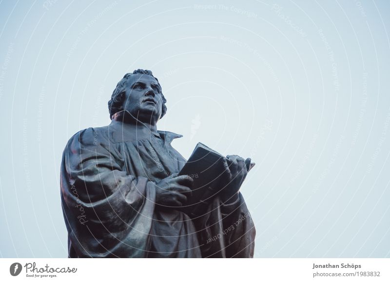 Martin Luther I Denkmal Religion & Glaube Wandel & Veränderung 500 Anger Christentum Erfurt Protestantismus Gott Jubiläum Orientierung Reform Rede sonnig