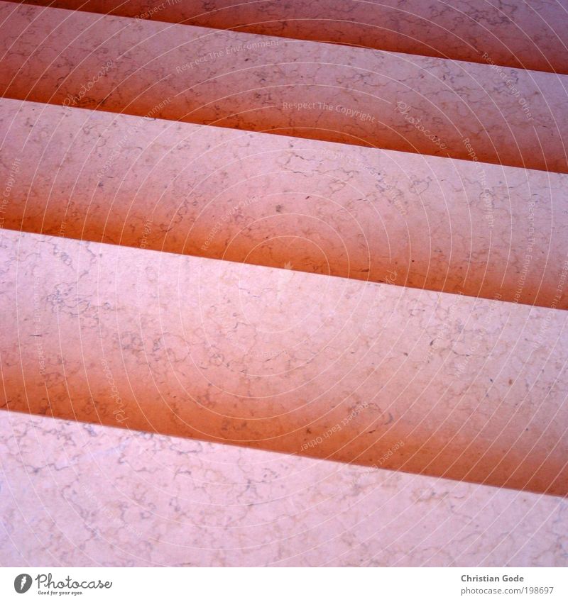 Stufen Menschenleer Treppe Stein rosa Ferien & Urlaub & Reisen Flur Gardasee Italien Marmor Farbfoto Gedeckte Farben Außenaufnahme Textfreiraum links