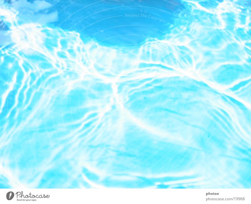 just a planschbecken Schwimmbad Wasser blau Sonne